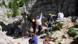 Daily climbing course for adults and children