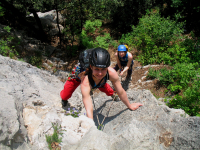 Beginner′s climbing Arco 